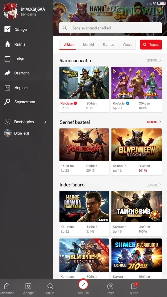 Screenshot Komedi77 nomor 1
